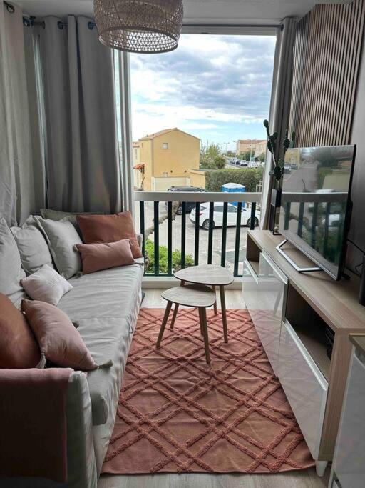 Mon Appart A La Plage, Piscine, Wifi, Tv Frontignan Dış mekan fotoğraf