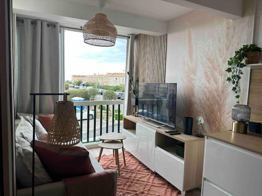 Mon Appart A La Plage, Piscine, Wifi, Tv Frontignan Dış mekan fotoğraf